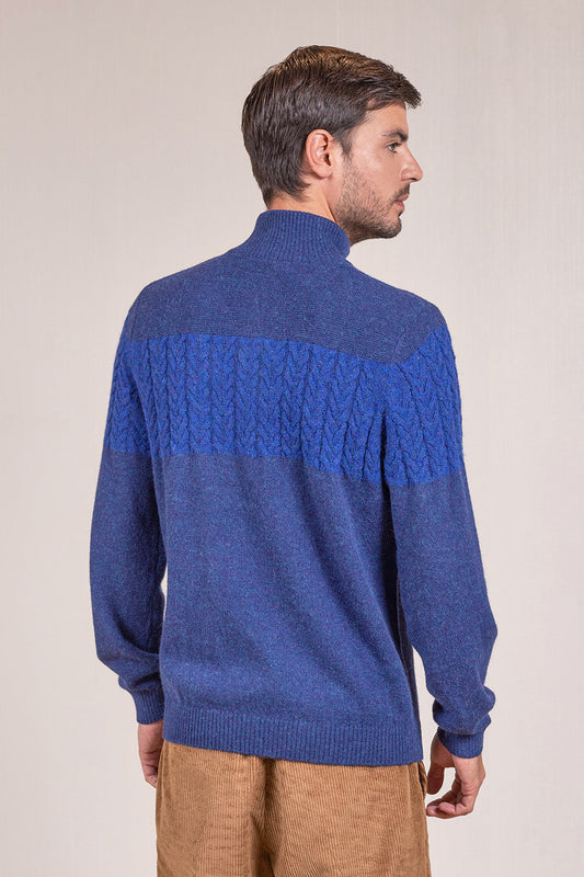 Vinatea Sweater Baby Alpaca Color Astral &amp; Mazari
