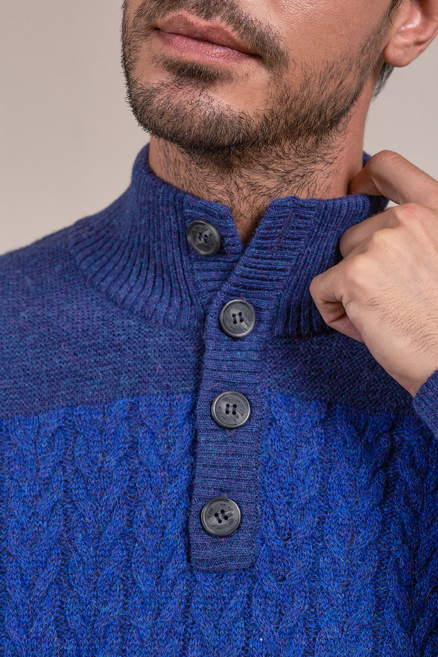 Vinatea Sweater Baby Alpaca Color Astral &amp; Mazari
