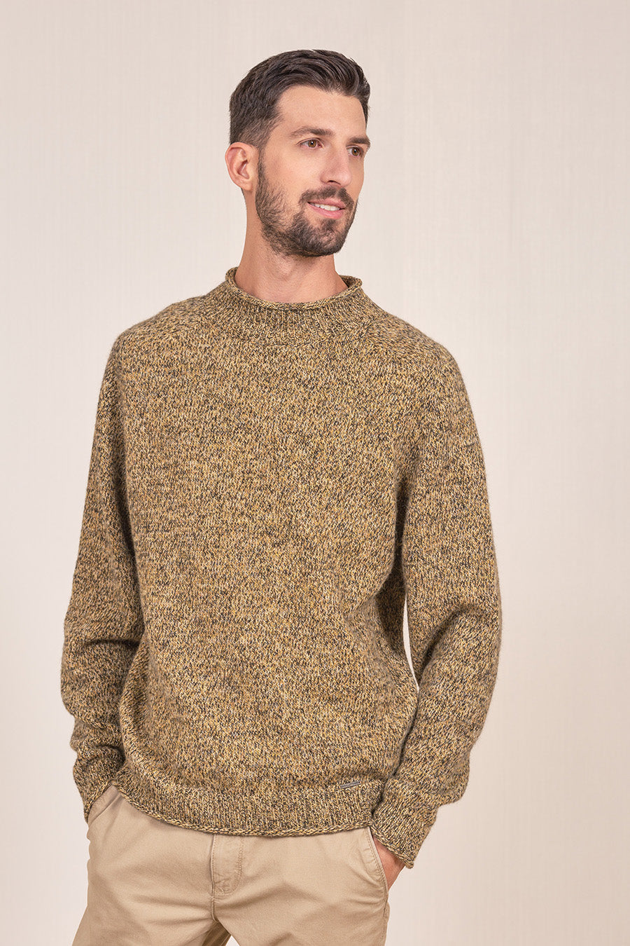 Suéter Vito Baby Alpaca Color Dijon