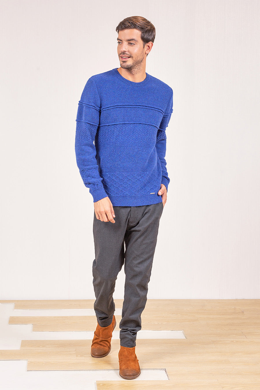 Vail Sweater Baby Alpaca Color Mazari
