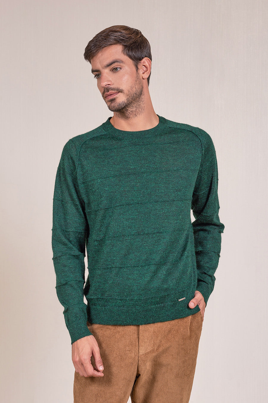 Suéter Versus Baby Alpaca Color Picea