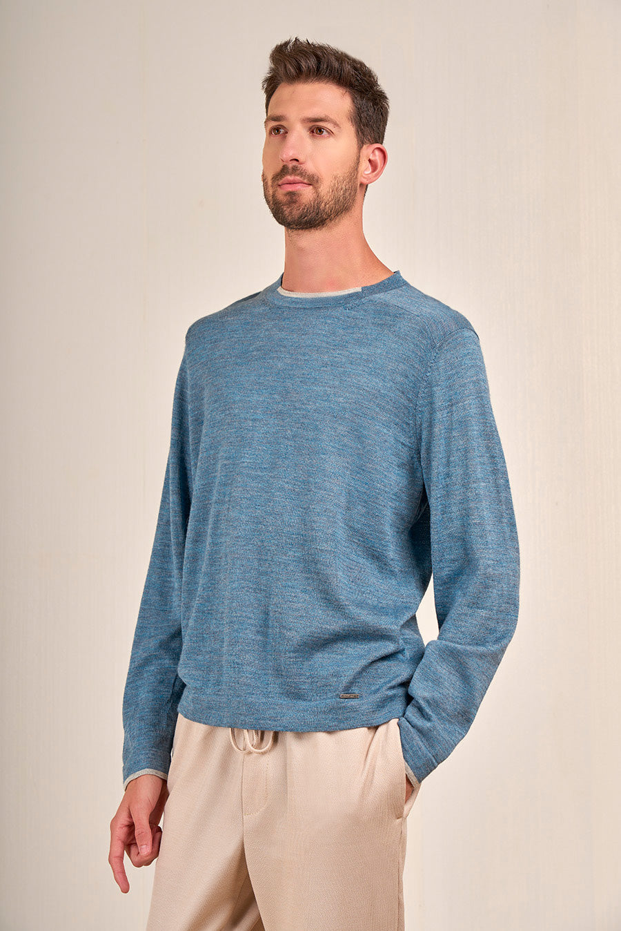 Vaudou Sweater Baby Alpaca Color Atardecer&penguin