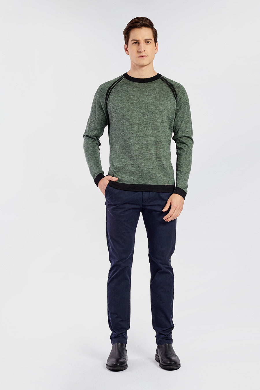 Velarde Sweater Baby Alpaca Color Camouflage