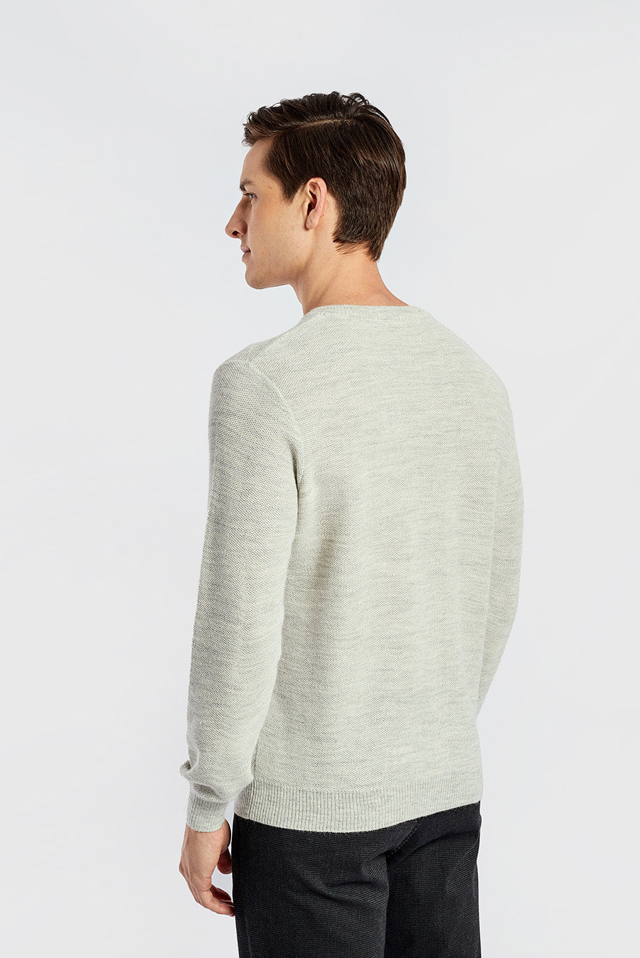 Varec Sweater Baby Alpaca Color Ecru