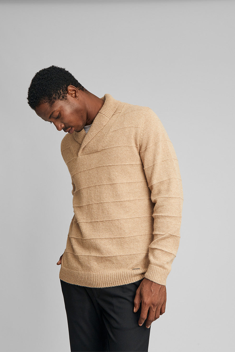 Suéter Washington Baby Alpaca Color Chanterelle