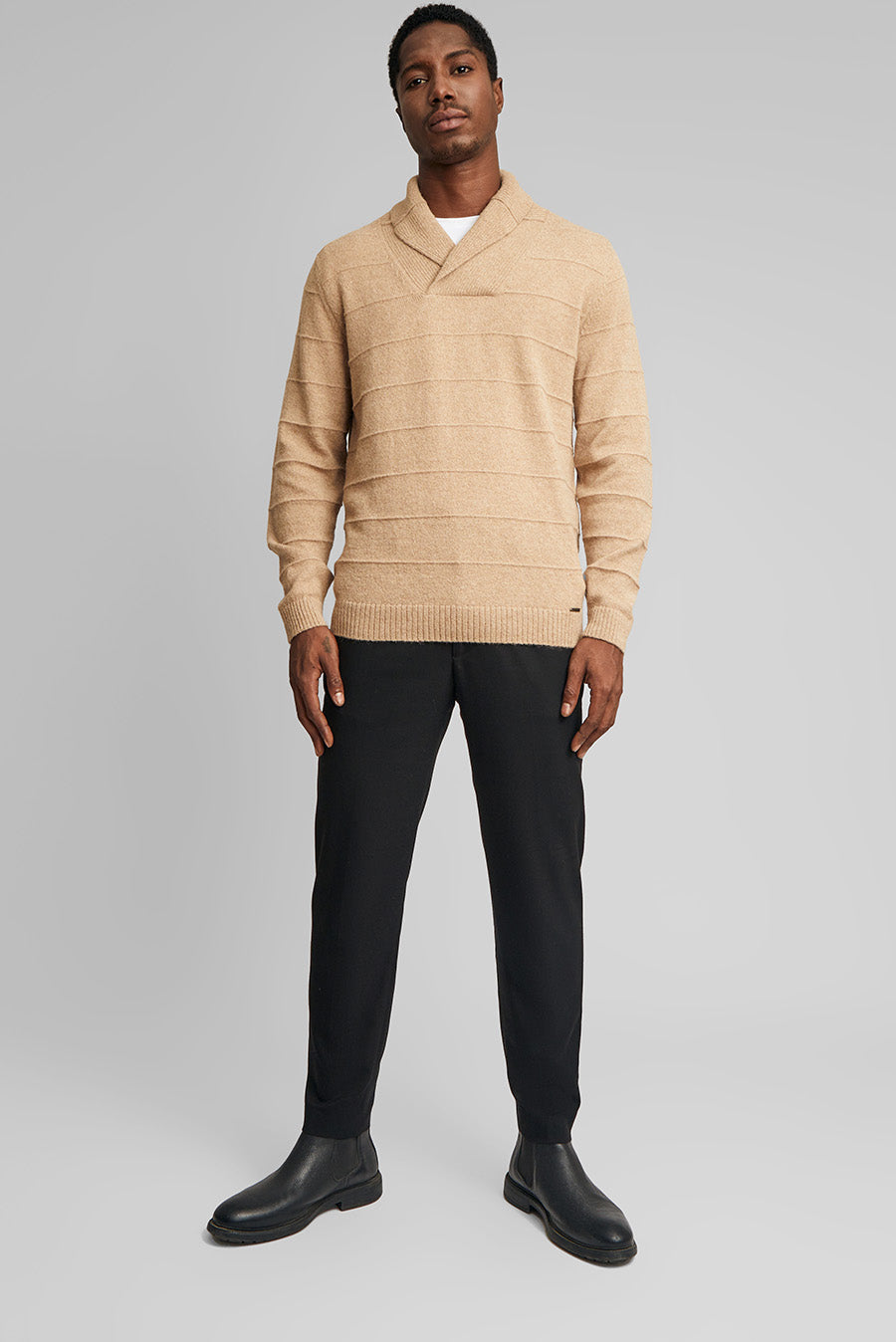 Suéter Washington Baby Alpaca Color Chanterelle