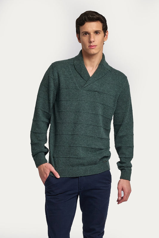 Suéter Washington Baby Alpaca Color Bosque