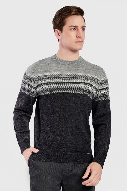 Suéter Wallace Baby Alpaca Color Antracita
