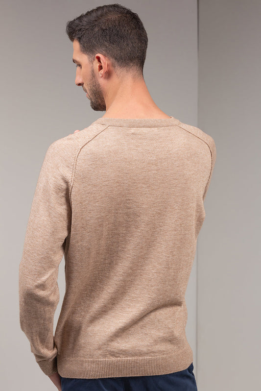 Ublot Jersey Algodón Orgánico Color Beige