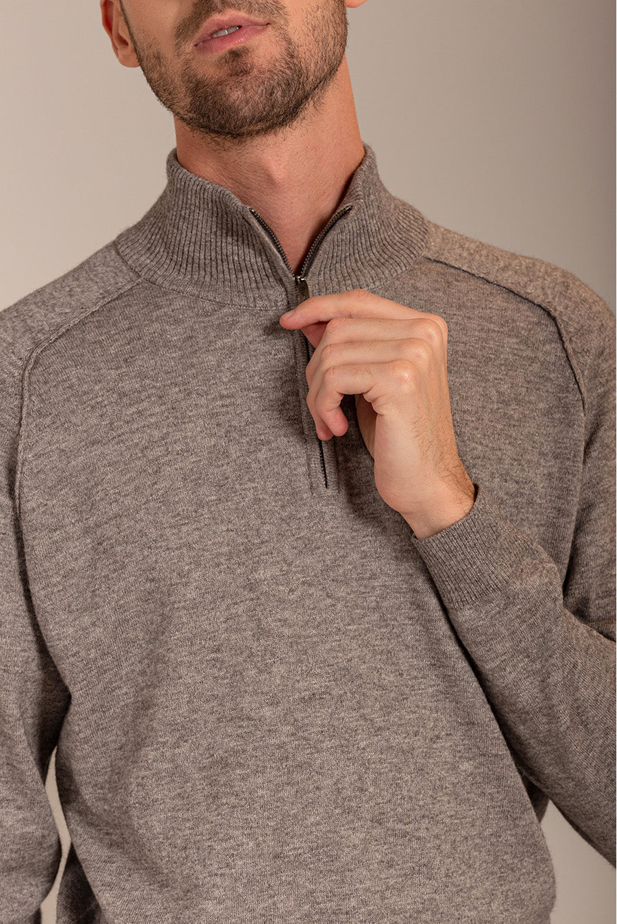 Umano Sweater Cotton Orgánico Color Paloma