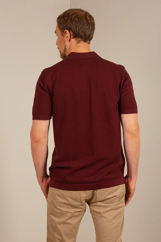 Camiseta Umbino Algodón Color Guinda