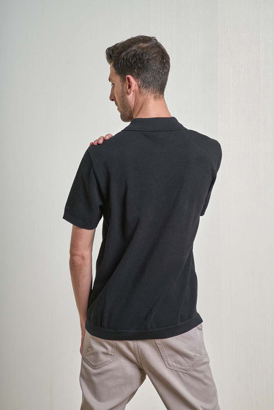 Camiseta Umbino Algodón Color Negro