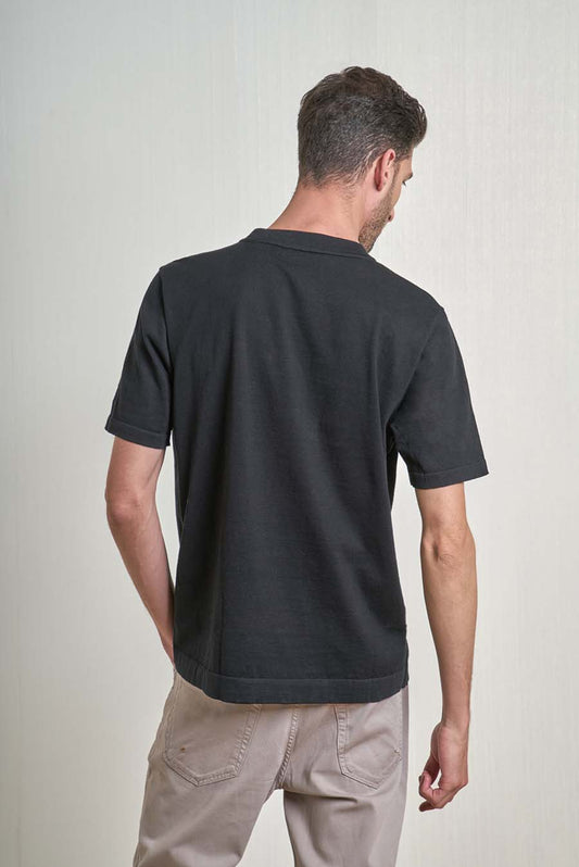 Camiseta Udelo Algodón Color Negro