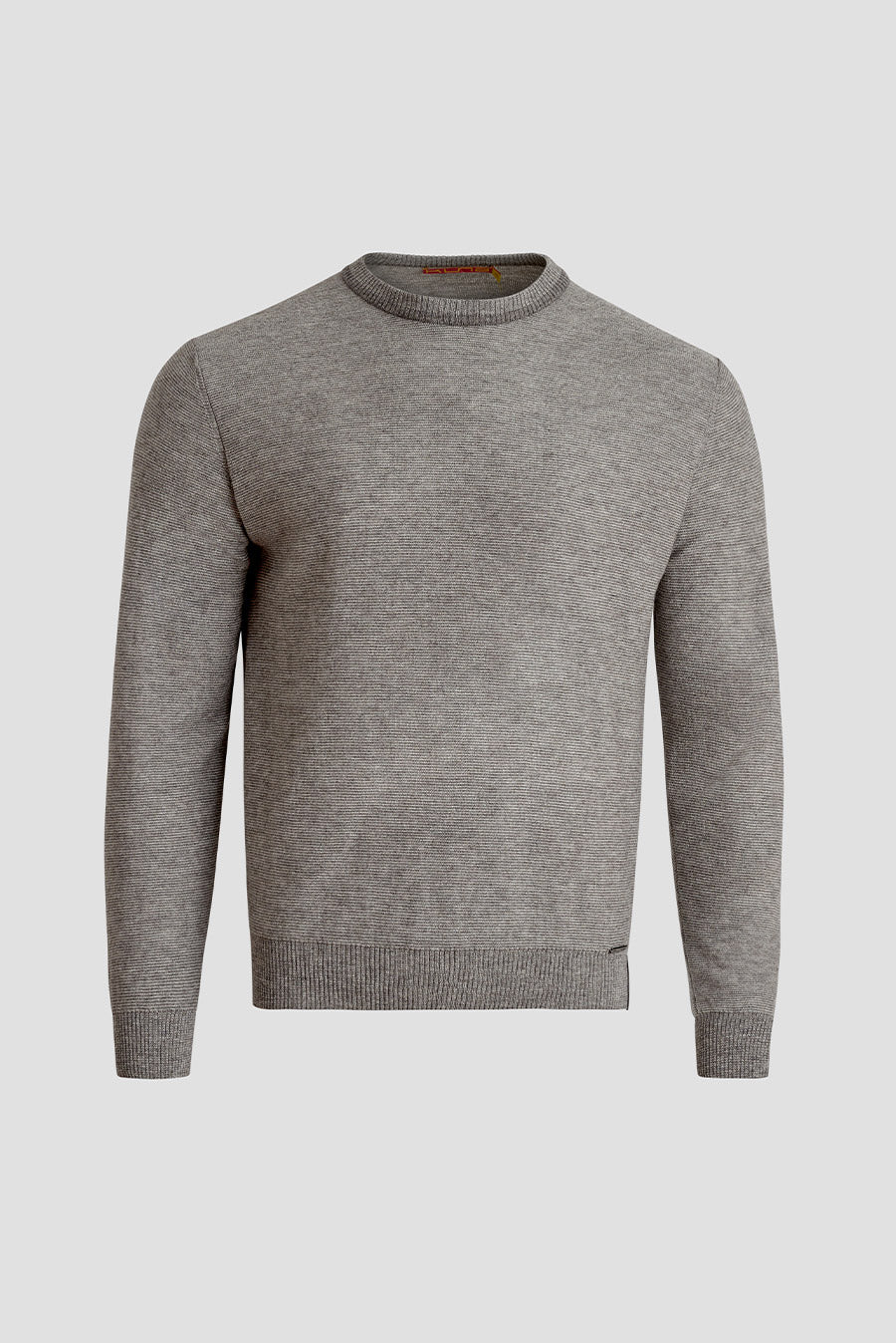 Suéter Walburg Algodón y Baby Alpaca Color Gris