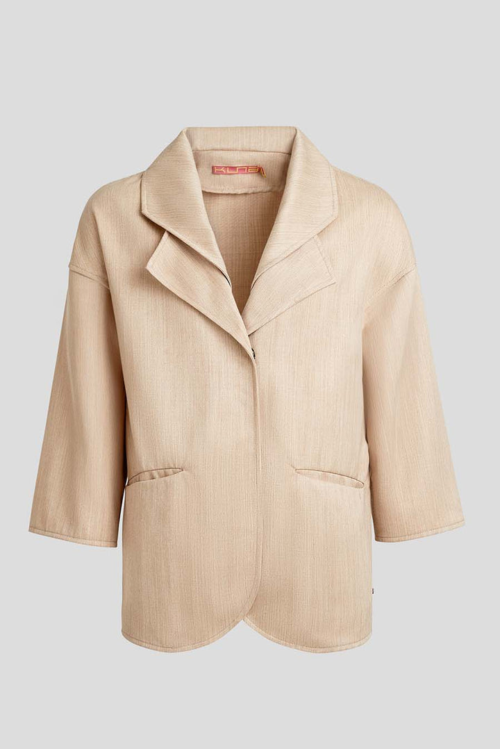 Abrigo Whitter Alpaca Color Beige