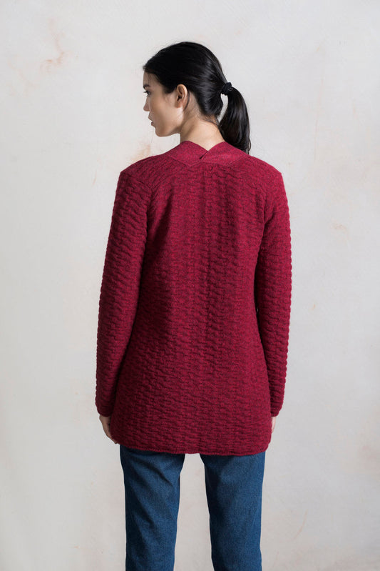 Cárdigan de romero color alpaca bebé Venezia