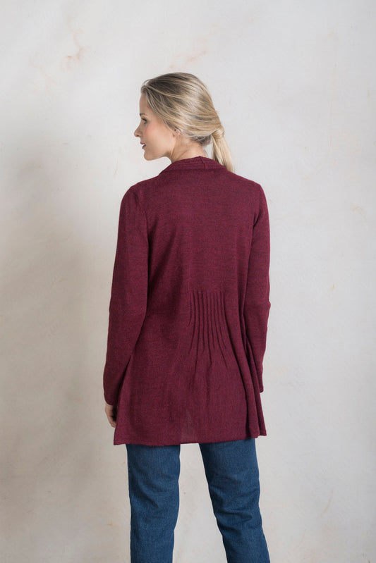 Cárdigan Rubi Baby Alpaca Color Dalia
