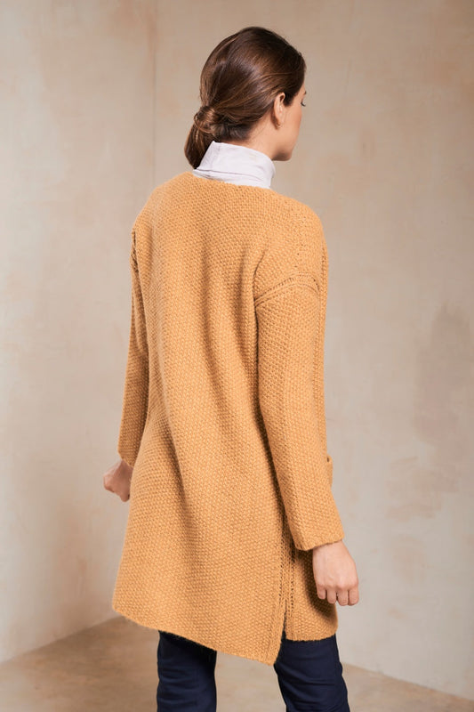 Cárdigan Silene Baby Alpaca Color Solaris