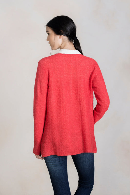 Cárdigan Revolve Baby Alpaca Color Picadilly