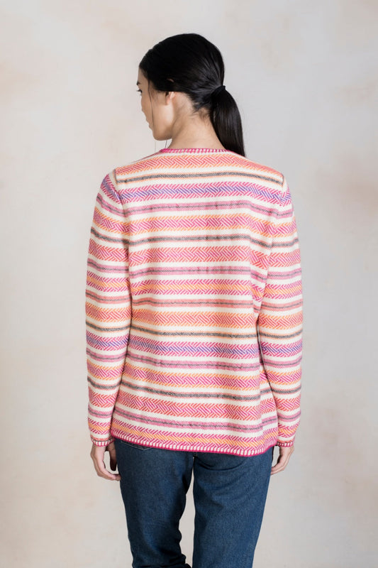 Cárdigan Rumania Baby Alpaca Color Jazzy