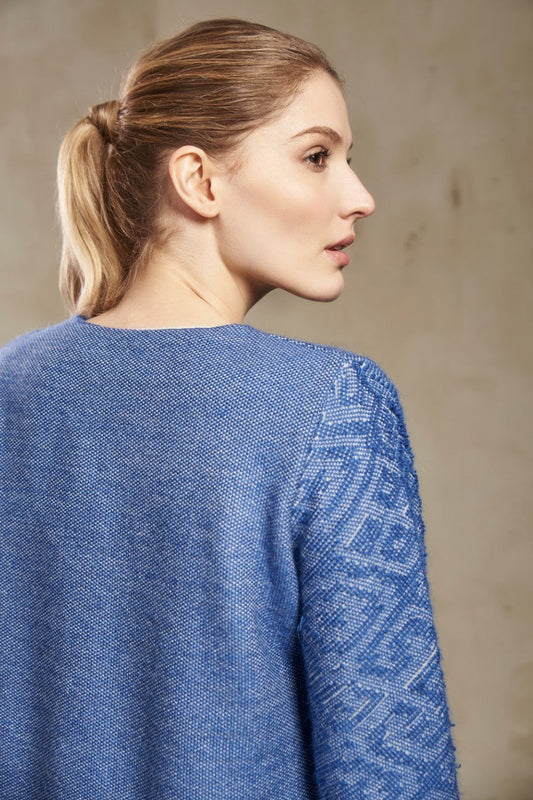 Cardigan Sachaca Baby Alpaca Color Atmosfera