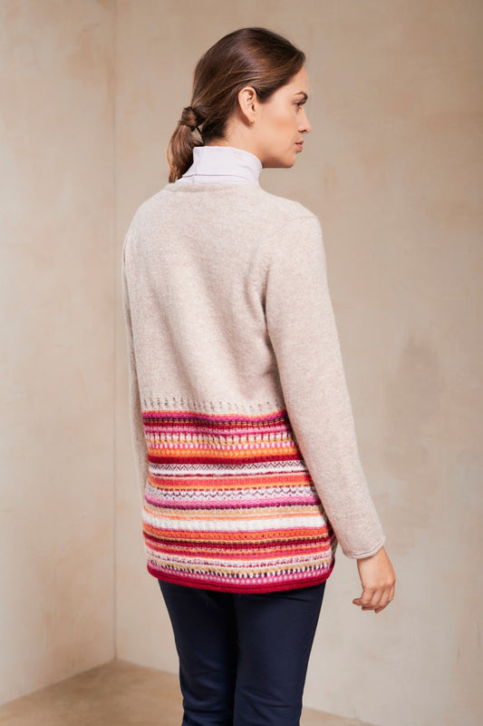 Cardigan Sacramento Baby Alpaca Color Sabbia