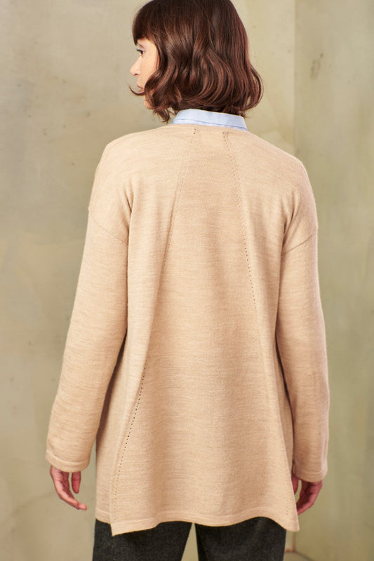 Cárdigan Tina Baby Alpaca Color Nomad