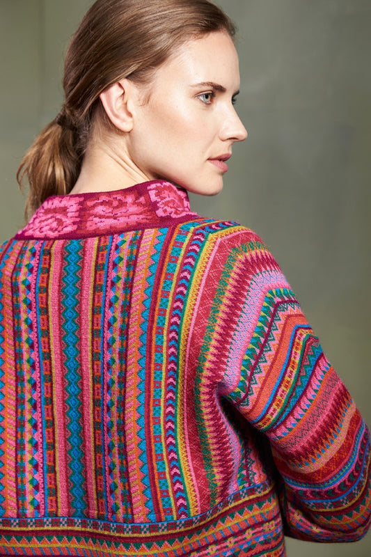 Cárdigan Tuyo Baby Alpaca Color Liberty