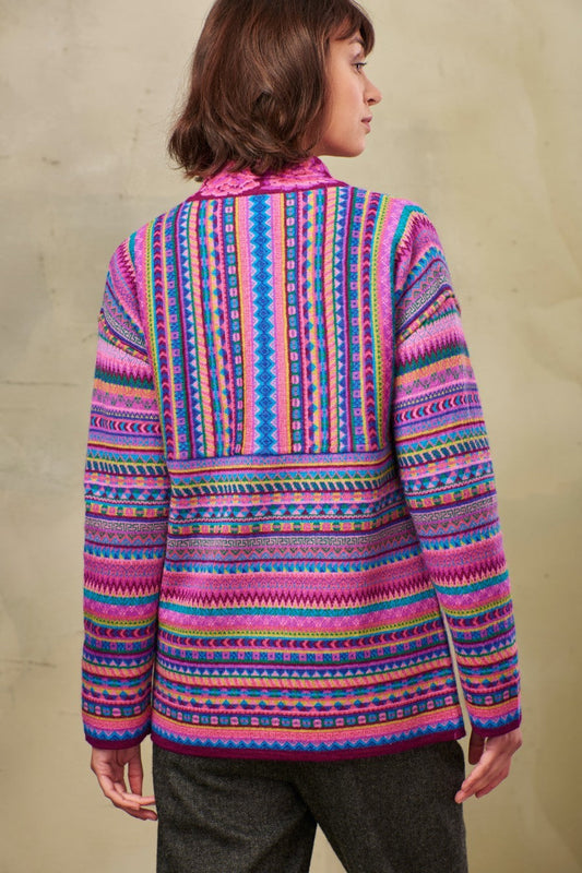 Cárdigan Tuyo Baby Alpaca Color Multicolor