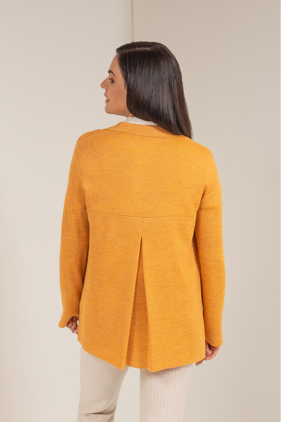 Ushi Cardigan Baby Alpaca Color Pepita