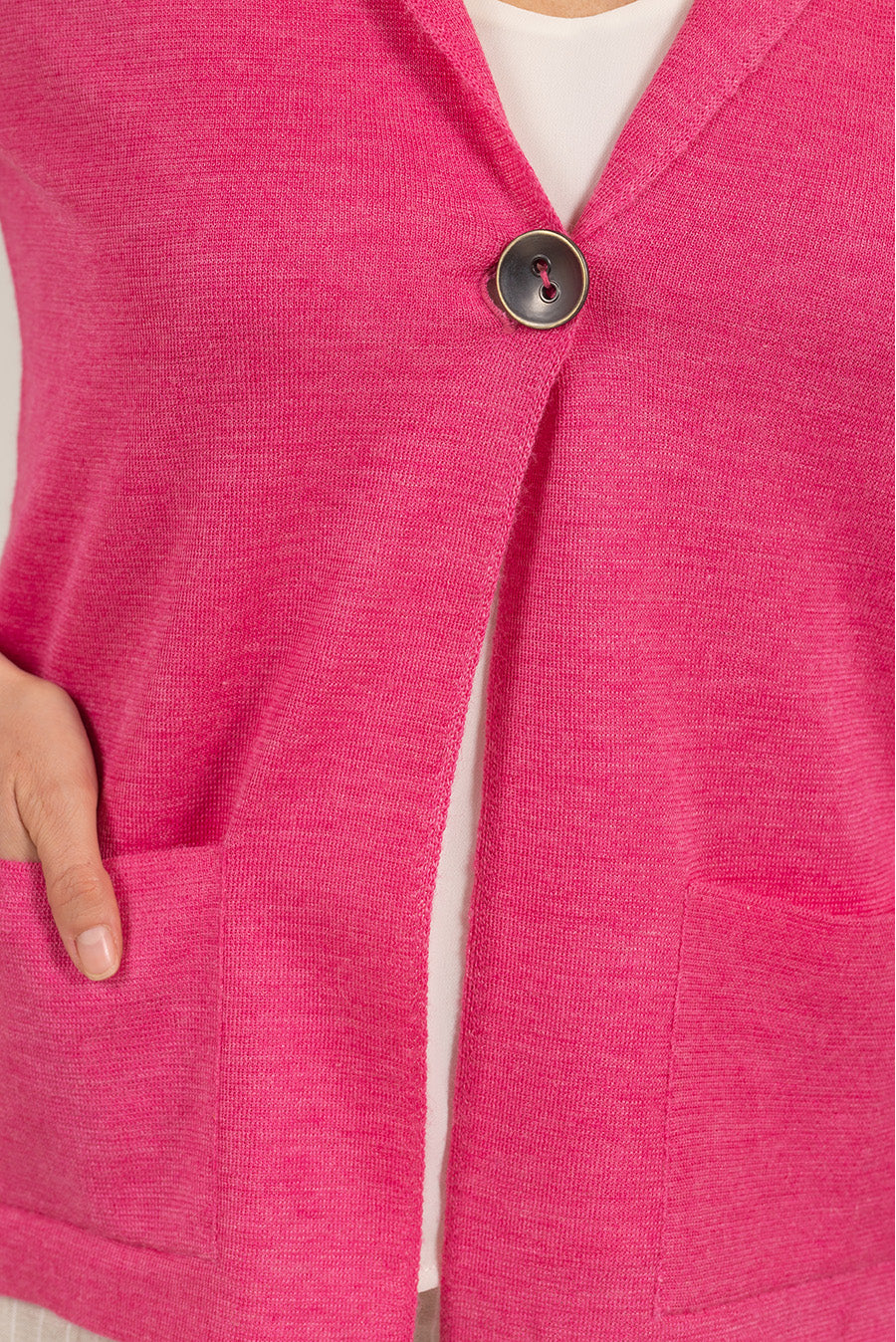 Usola Cardigan Baby Alpaca Color Aida
