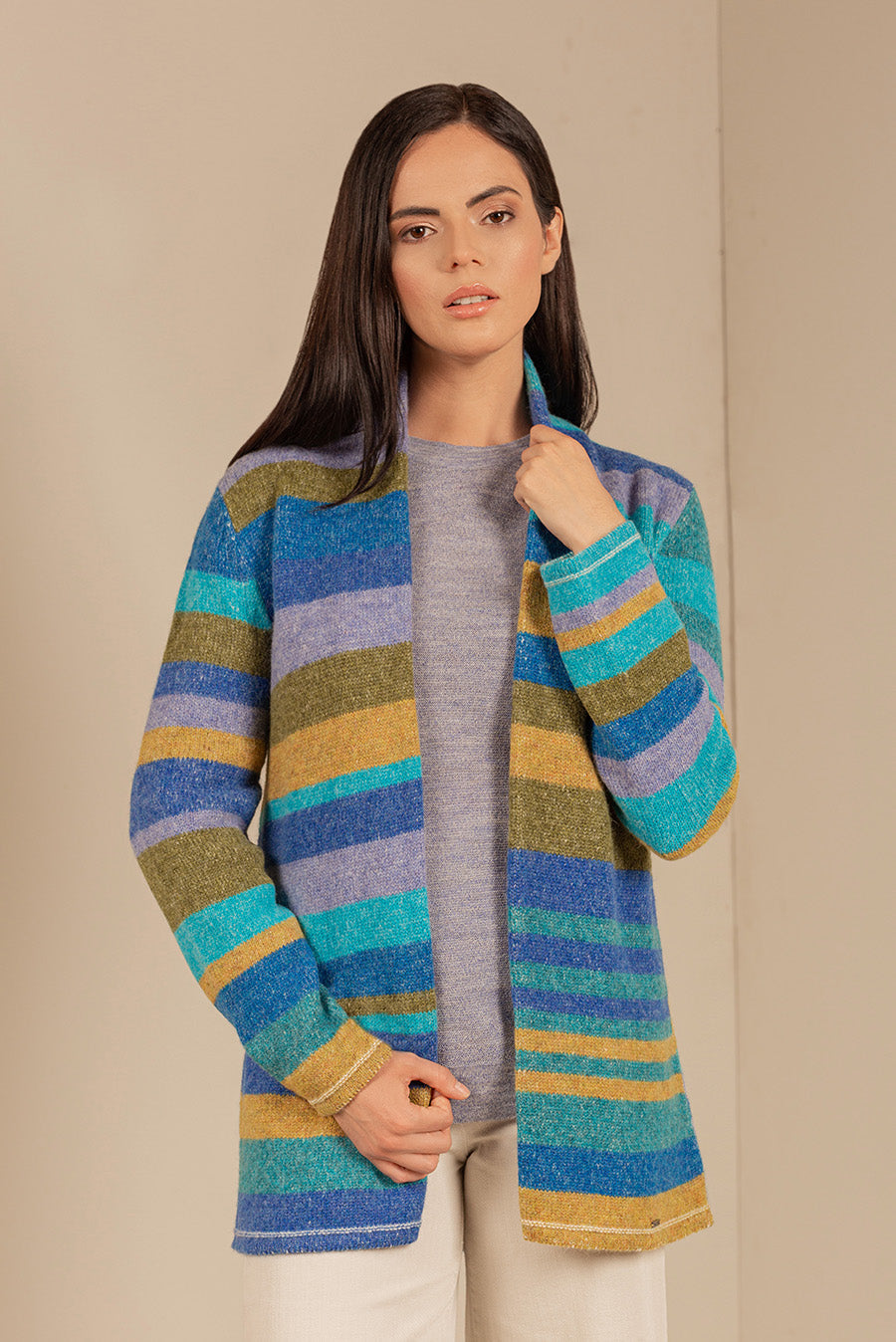 Undercover Cardigan Baby Alpaca Color Bermuda