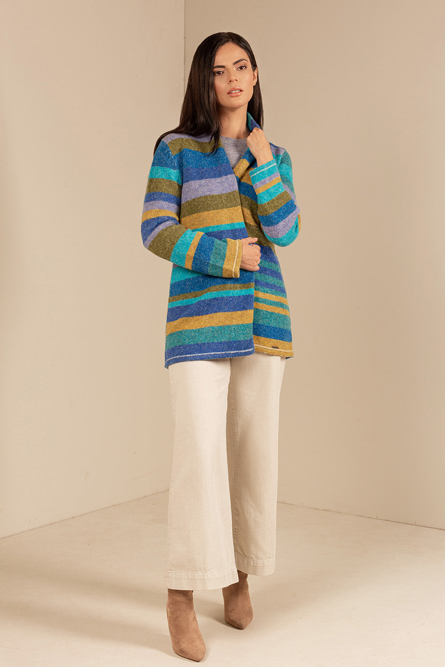 Undercover Cardigan Baby Alpaca Color Bermuda