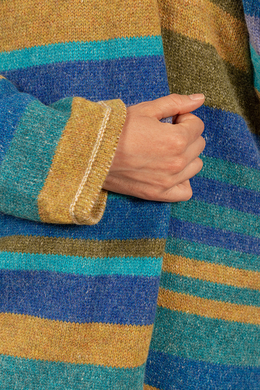 Undercover Cardigan Baby Alpaca Color Bermuda