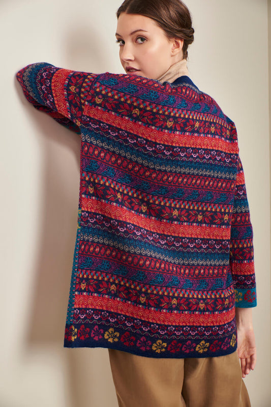 Cárdigan Unisson Baby Alpaca Color Astral