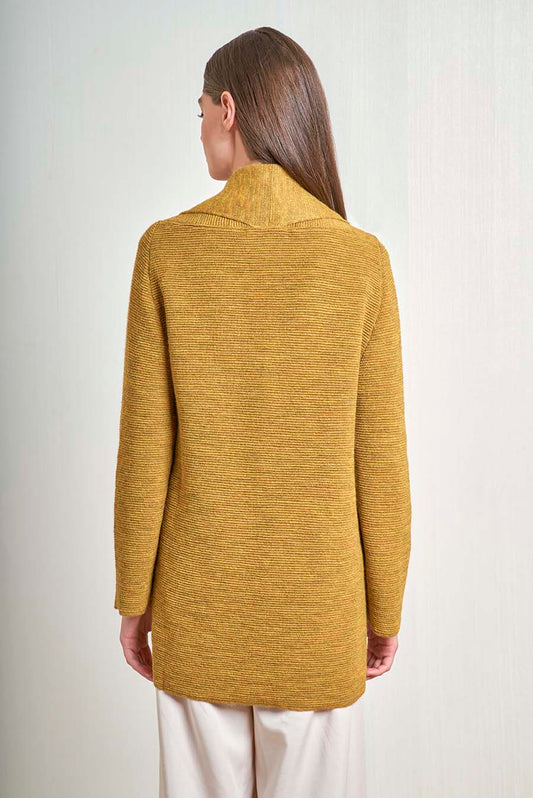 Cardigan Uchunku Baby Alpaca Color Azufre
