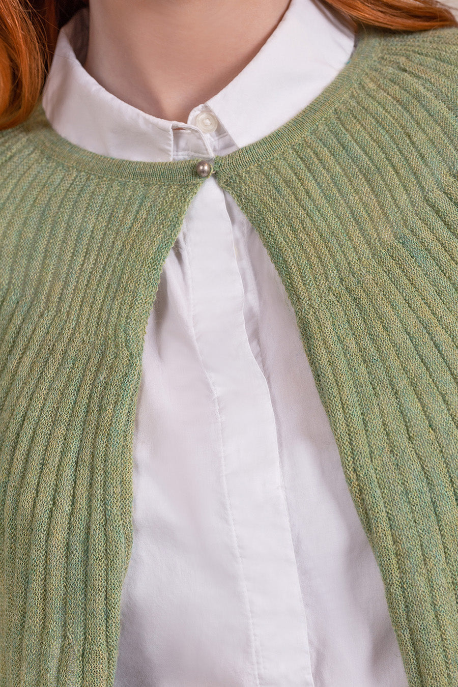 Vanda Cardigan Baby Alpaca Color Leaf