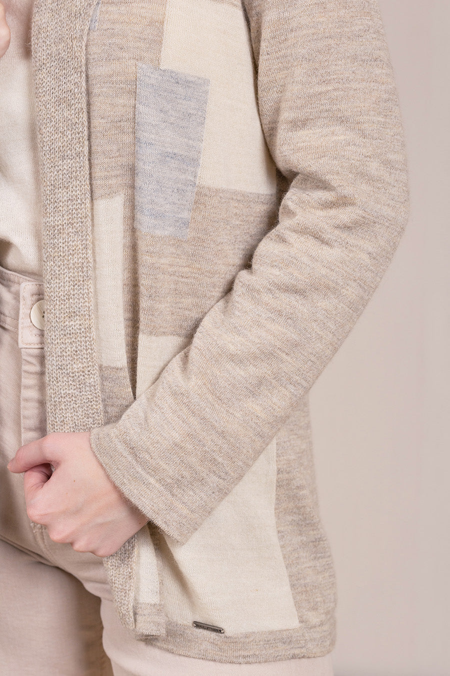 Vania Cardigan Baby Alpaca Color Tacama