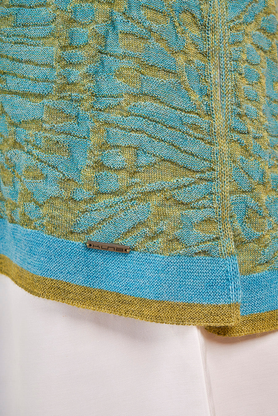 Venecia Cardigan Baby Alpaca Color Anatra&fidji