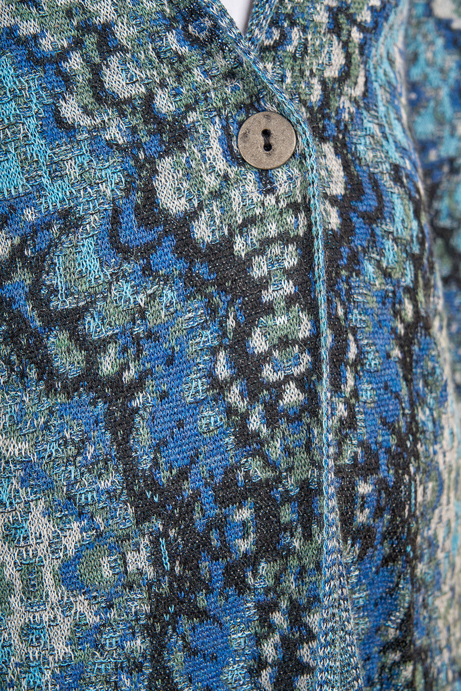 Victoria Cardigan Baby Alpaca Color Camouflage