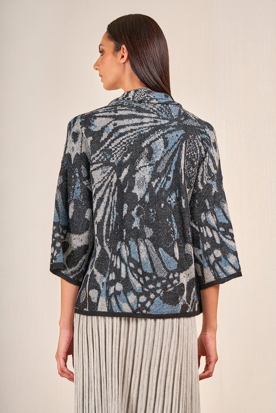 Vapiano Cardigan Baby Alpaca Color Atardecer