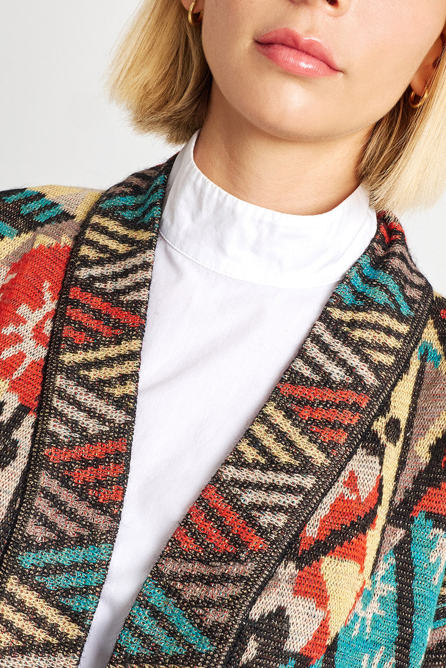 Watanabe Cardigan Baby Alpaca Color Black