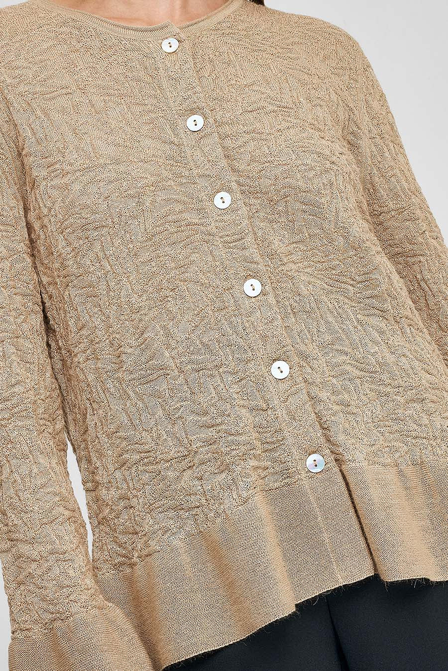 Wake Up Cardigan Baby Alpaca Color Beige
