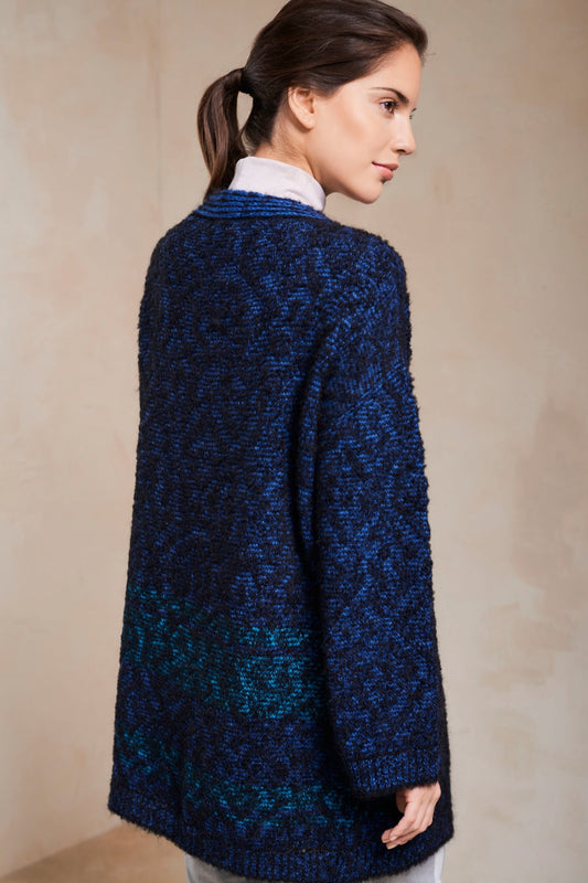 Cárdigan Sillabamba Color Alpaca Negro