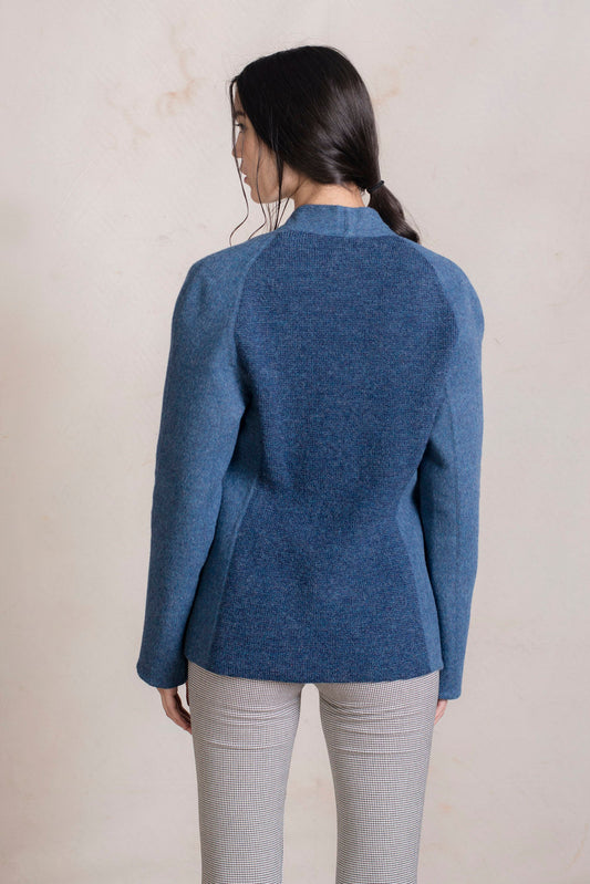 Chaqueta Remain Baby Alpaca &amp; Lana Color Twilight &amp; Saturn