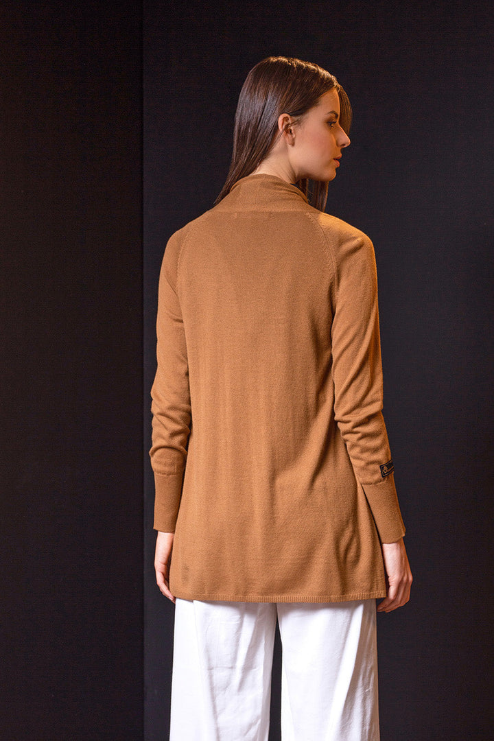 Cardigan Kaysa Vicuña Color Camel