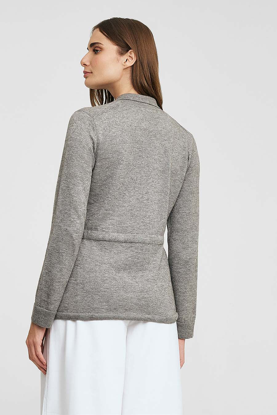 Wallis Cardigan Baby Alpaca Color Paloma