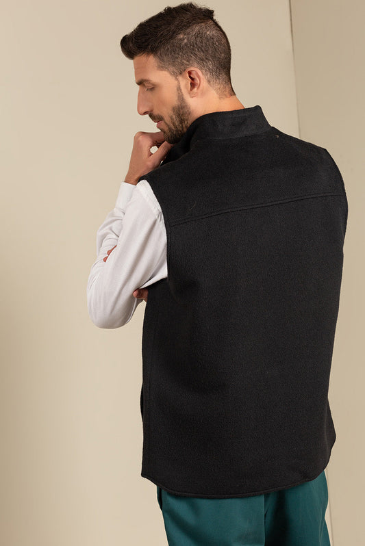 Chaleco Urs Baby Alpaca Color Negro