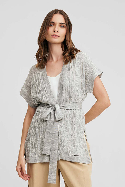 Chaleco Sandía Baby Alpaca Color Gris