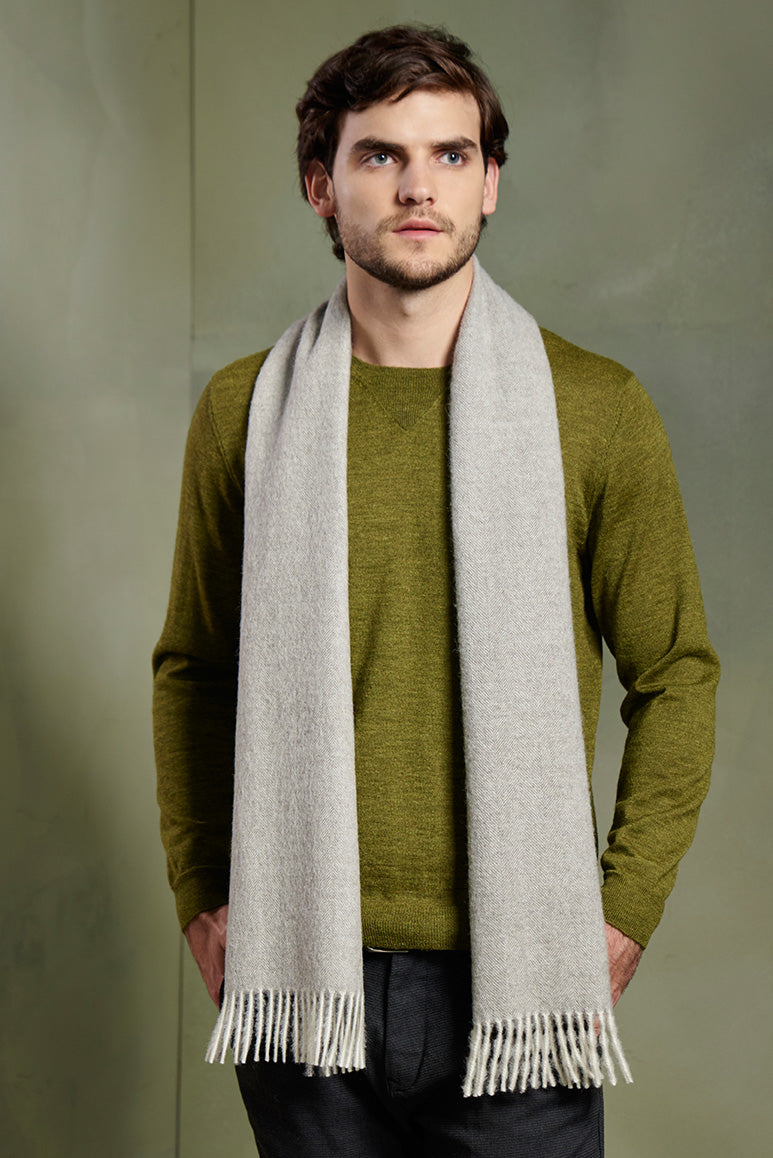 Rabat - B Scarf Baby Alpaca Color Grey
